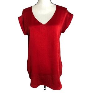 Express red top Sz M